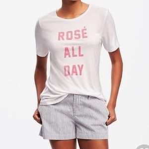 [Old Navy] Rose All Day Pink Graphic Tee